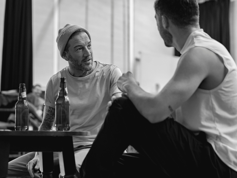 First Look – Johannes Radebe, Matt Cardle and the Cast of Kinky Boots in Rehearsals