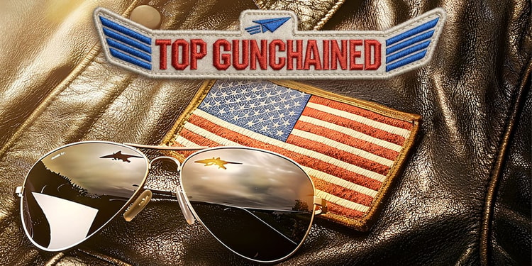 Top Gunchained obra de arte