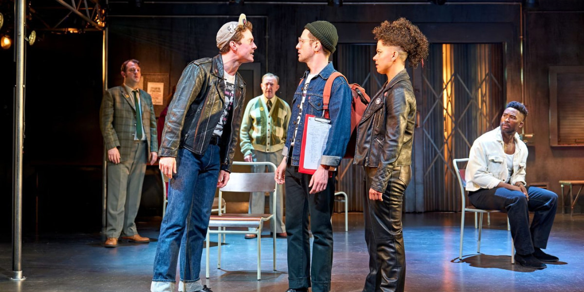 The cast of Pride the musical at the National Theatre