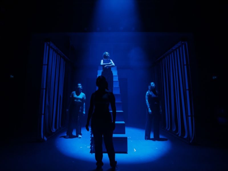 My Uncle Is Not Pablo Escobar at Brixton House. Production shots by Harry Elletson.