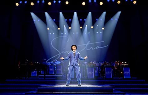First look at Ol’ Blue Eyes - Sinatra: The Musical on the West End stage