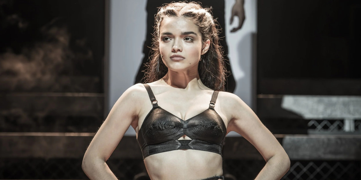 Rachel Zegler in Evita at the London Palladium in the summer of 2025