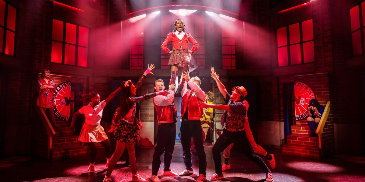 The Cast of  Heathers The Musical Production Images. Photos by Pamela Raith