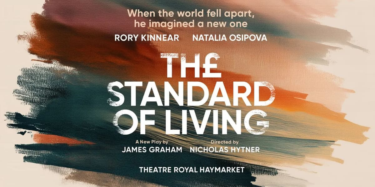 Rory Kinnear and Natalia Osipova to star in James Graham’s The Standard of Living in the West End