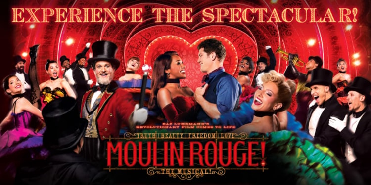 Moulin Rouge! The Musical London artwork