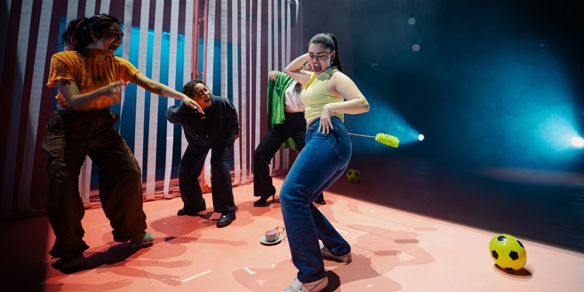 My Uncle Is Not Pablo Escobar production shots by Harry Elletson at Brixton House.