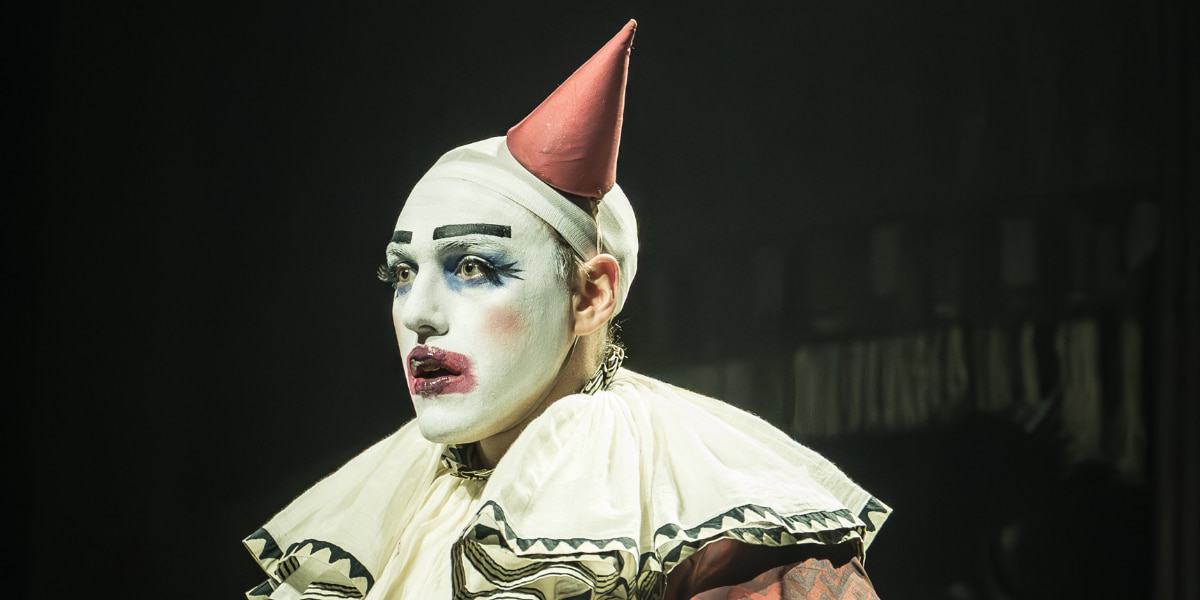 Cabaret the Musical in London, starring Jamie Muscato and Joy Woods
