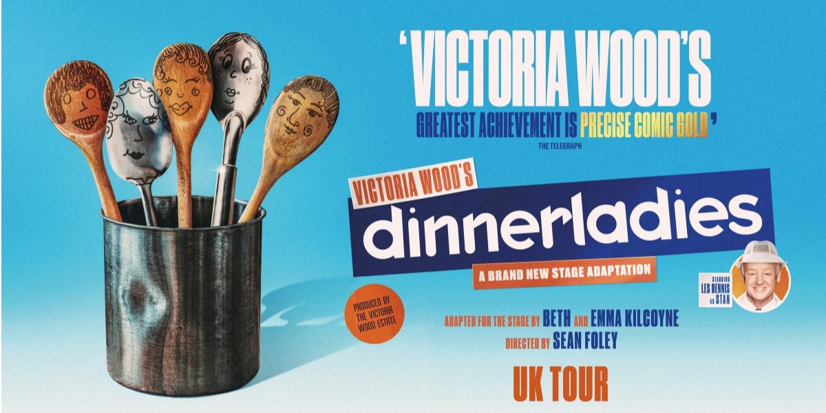 Victoria Wood's dinnerladies at Eastbourne Theatre artwork.