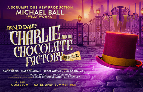 Charlie and the Chocolate Factory The Musical to Open at London Coliseum with Michael Ball as Willy Wonka