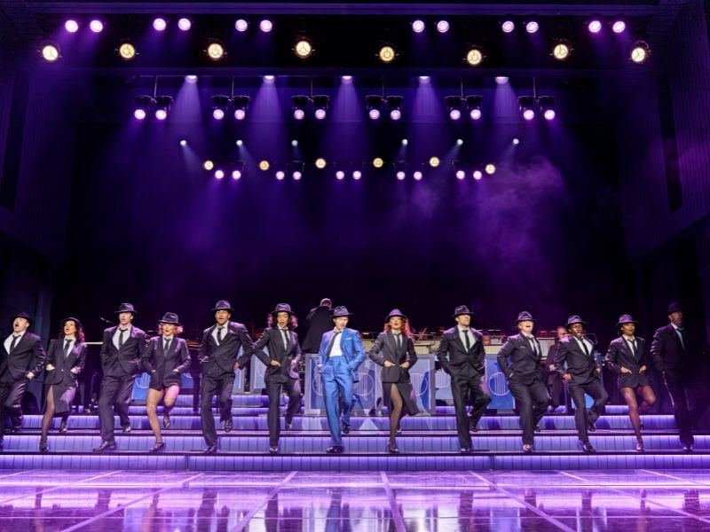 Sinatra The Musical, London. Featuring the entire company. Photography by Birgit and Ralf Brinkhoff.