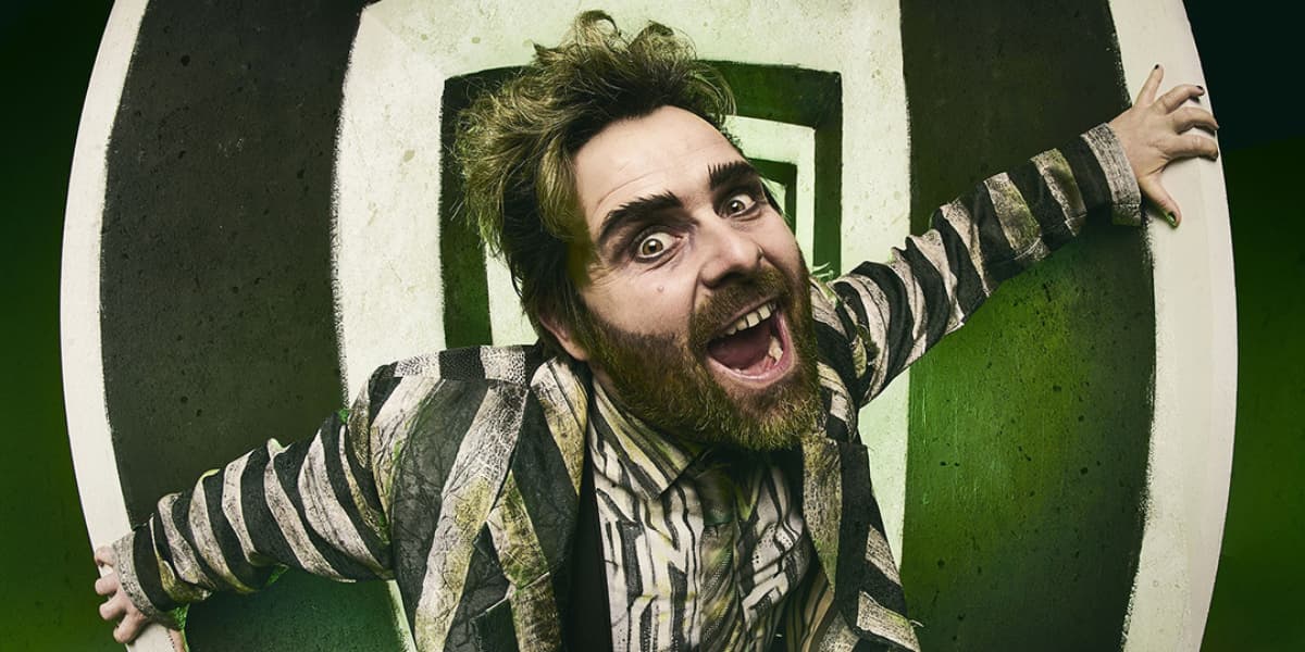 David Fynn is Beetlejuice in Beetlejuice the Musical