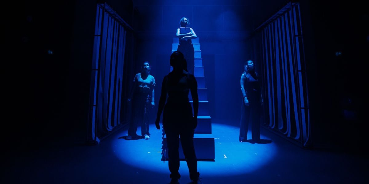 My Uncle Is Not Pablo Escobar production shots by Harry Elletson at Brixton House.