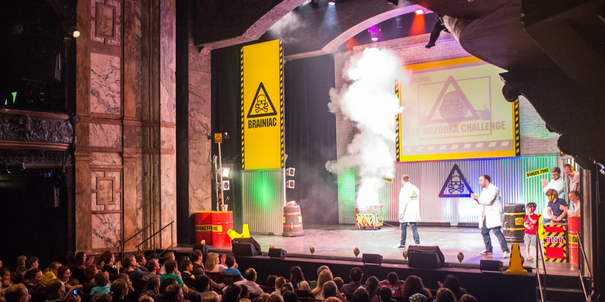 Brainiac Live! 2026 production photo