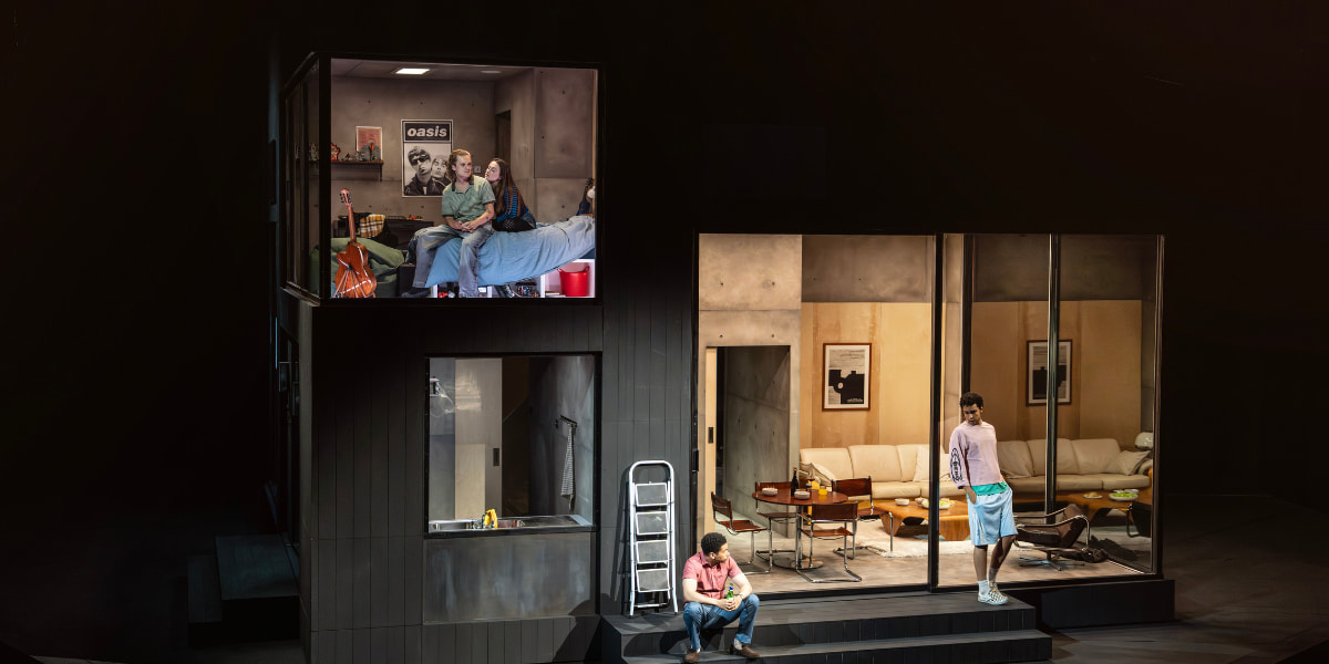 The Oresteia at the Bridge Theatre production shot