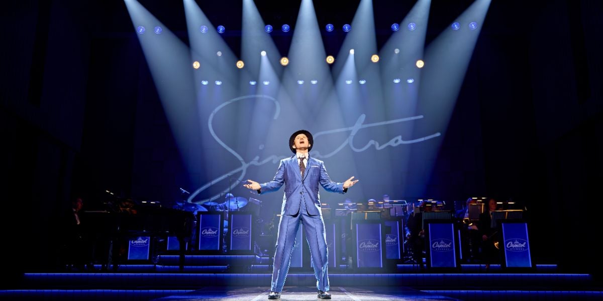 Sinatra The Musical. Starring Joel Harper-Jackson as Frank Sinatra. Photography by Birgit and Ralf Brinkhoff.