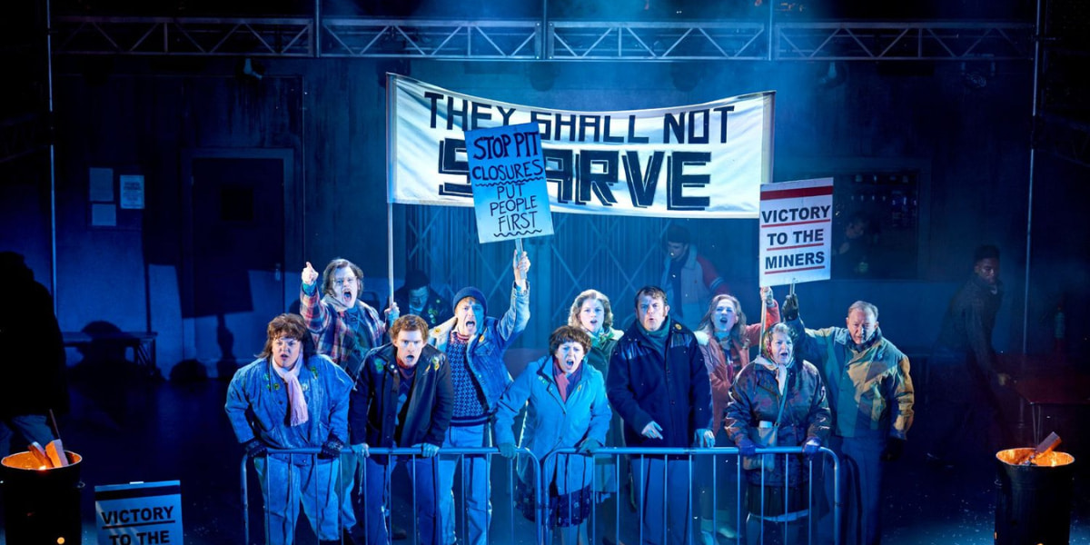 The cast of Pride the musical at the National Theatre