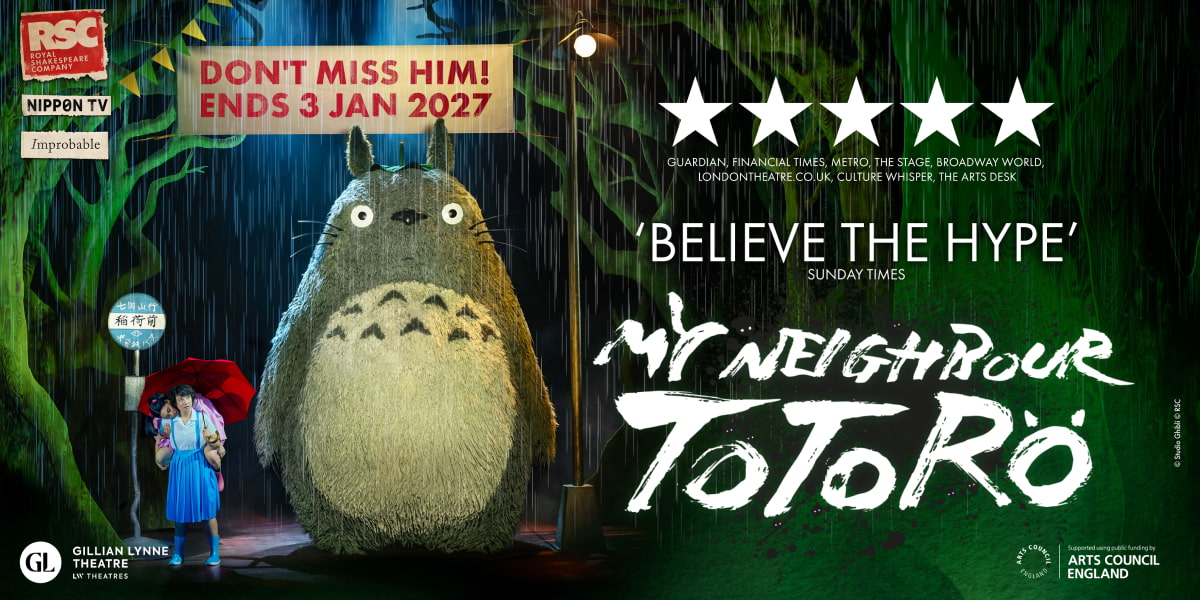 My Neighbour Totoro Gillian Lynne Theatre tickets