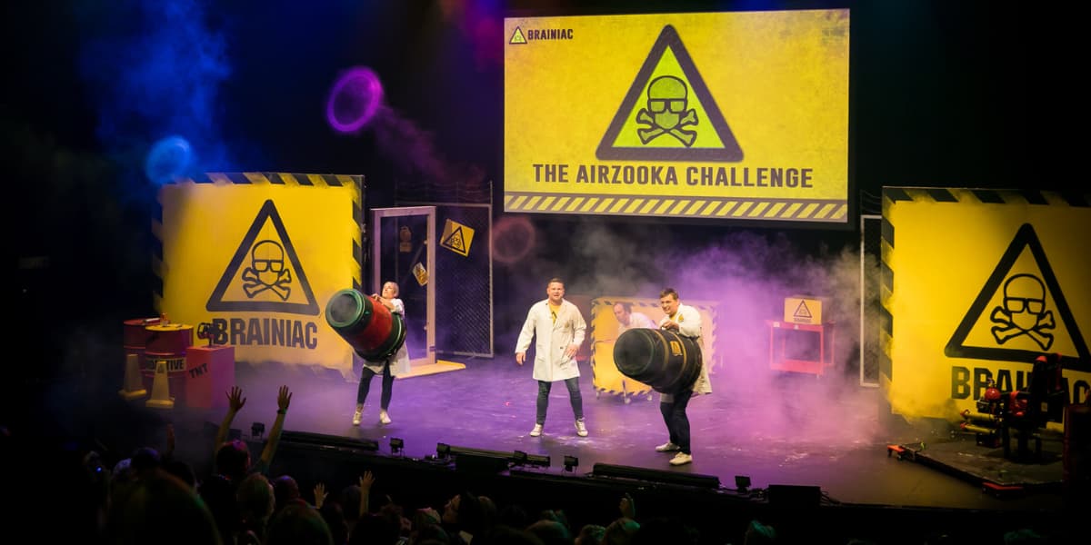 Brainiac Live! 2026 production photo