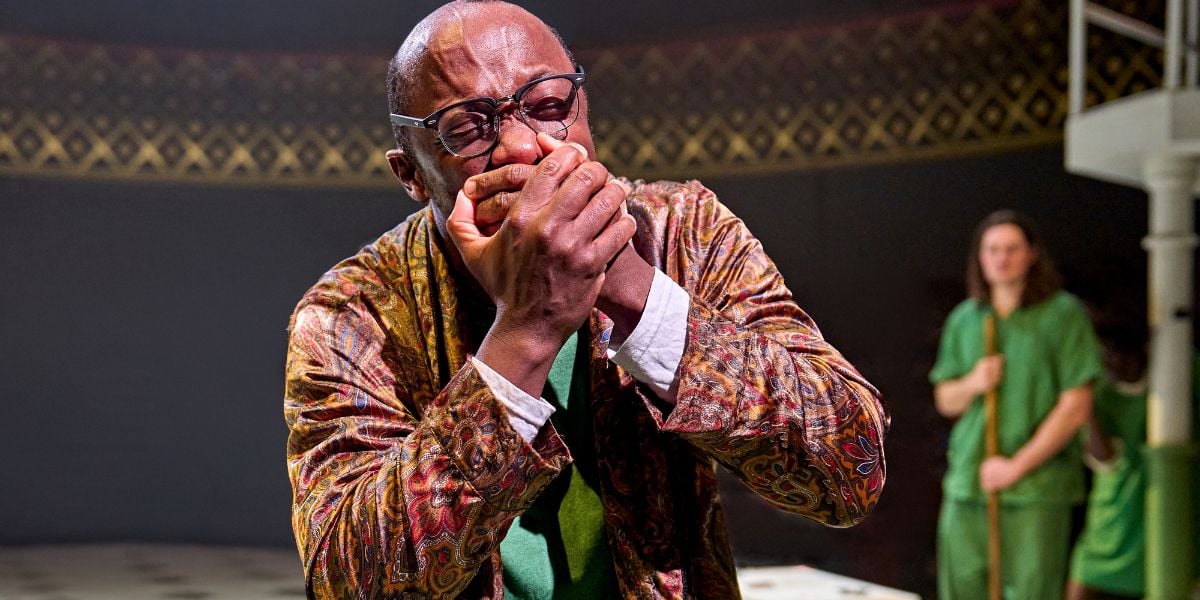Giles Terera (Dale Harding) in One Flew Over the Cuckoo’s Nest at The Old Vic (2026).