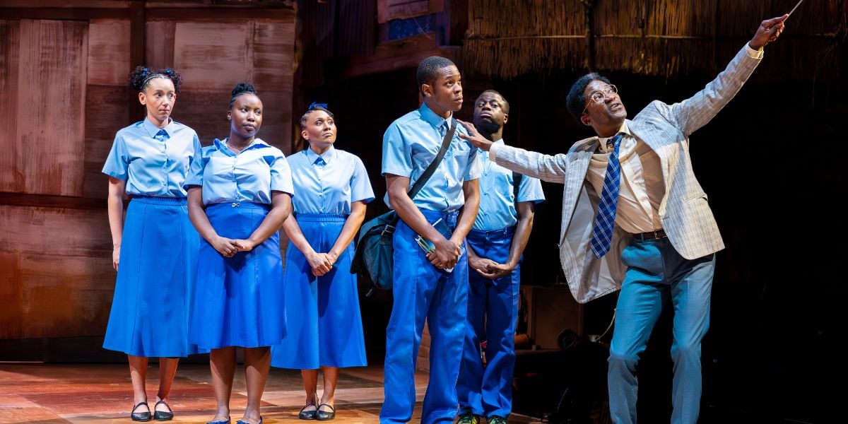 Production shots for The Boy Who Harnessed the Wind, a new musical at @sohoplace.