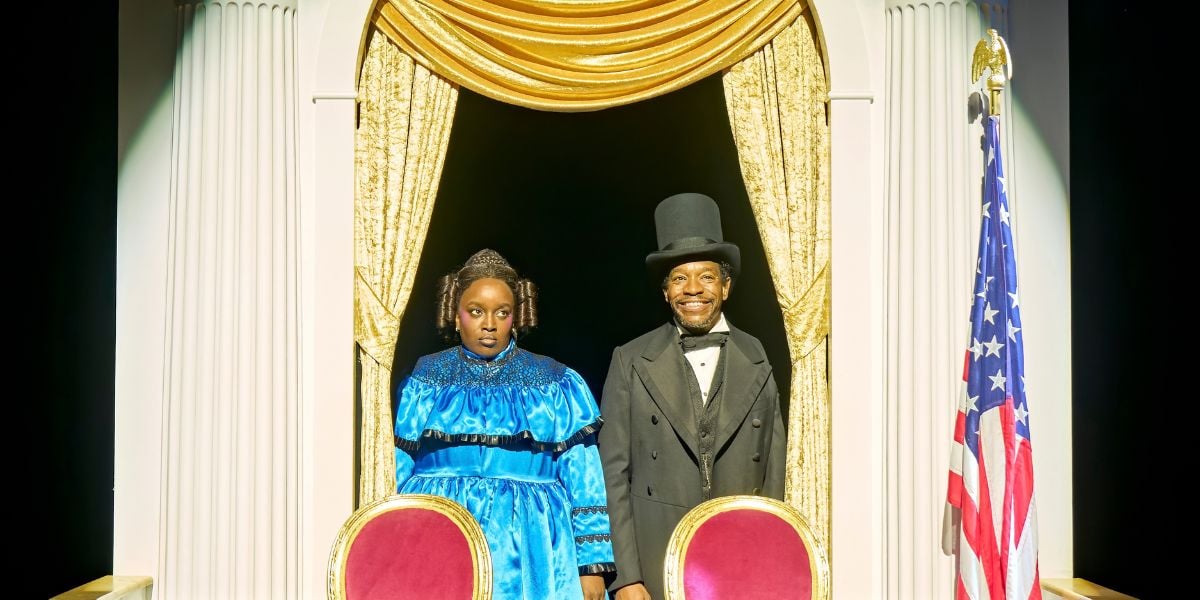 Oh, Mary! production shots with Lolly Adefope