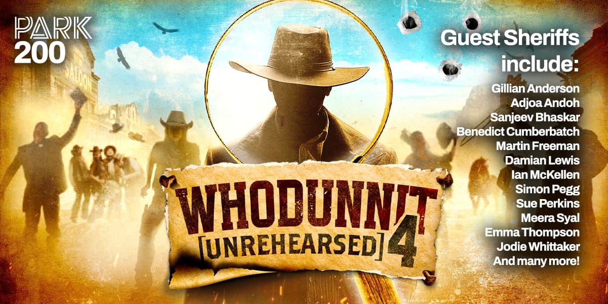 Whodunnit [Unrehearsed] 4 London tickets