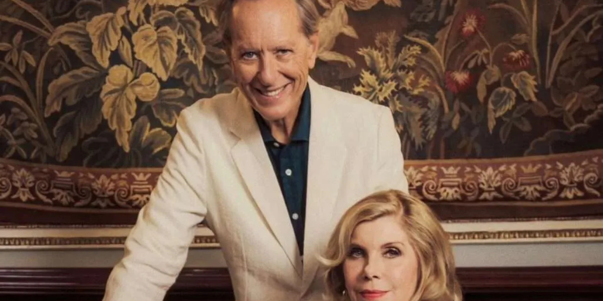 Promotional image for Hay Fever London play starring Richard E. Grant