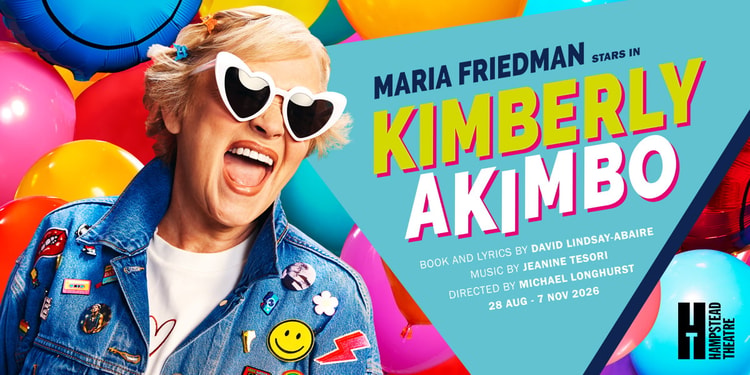 Official artwork for Kimberly Akimbo at Hampstead Theatre in London.