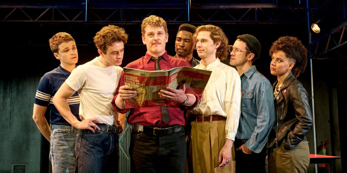 The cast of Pride the musical at the National Theatre