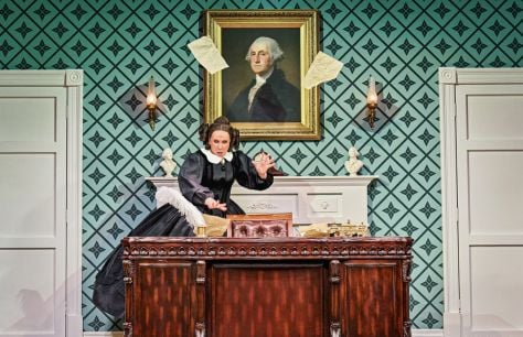 Welcome to the Tate Administration - Catherine Tate is Mary Todd Lincoln. 