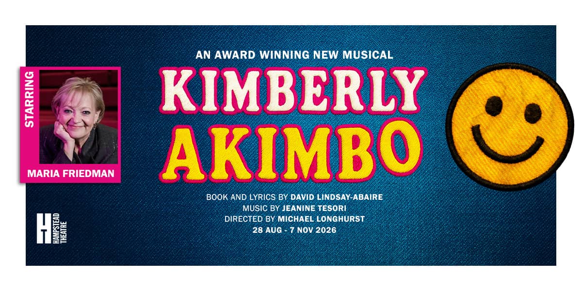 Official artwork for Kimberly Akimbo at Hampstead Theatre in London.