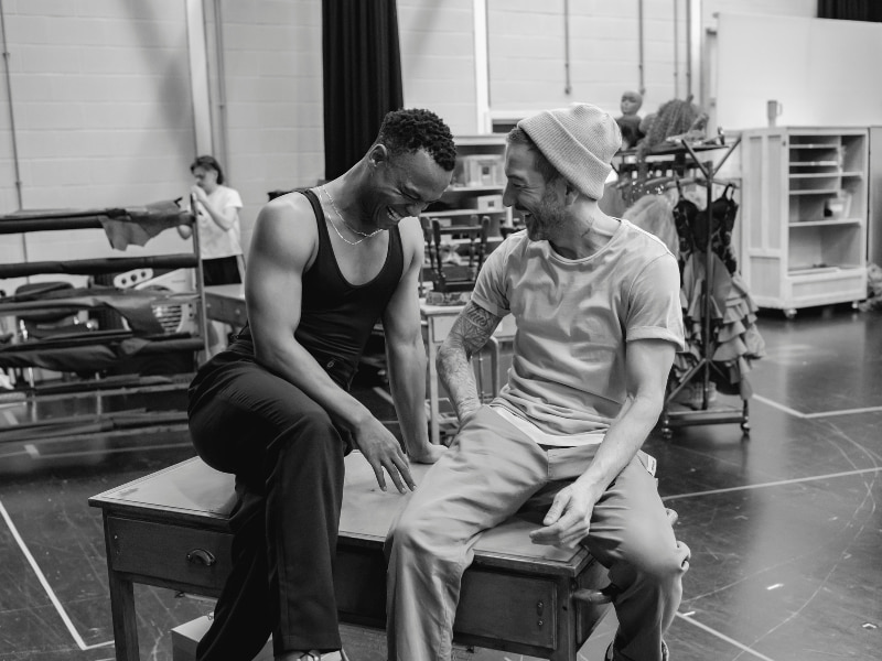 First Look – Johannes Radebe, Matt Cardle and the Cast of Kinky Boots in Rehearsals