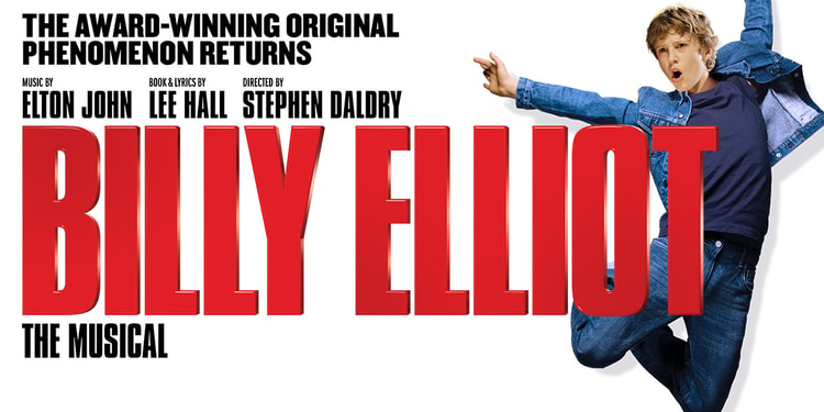 Official Billy Elliot London Musical artwork