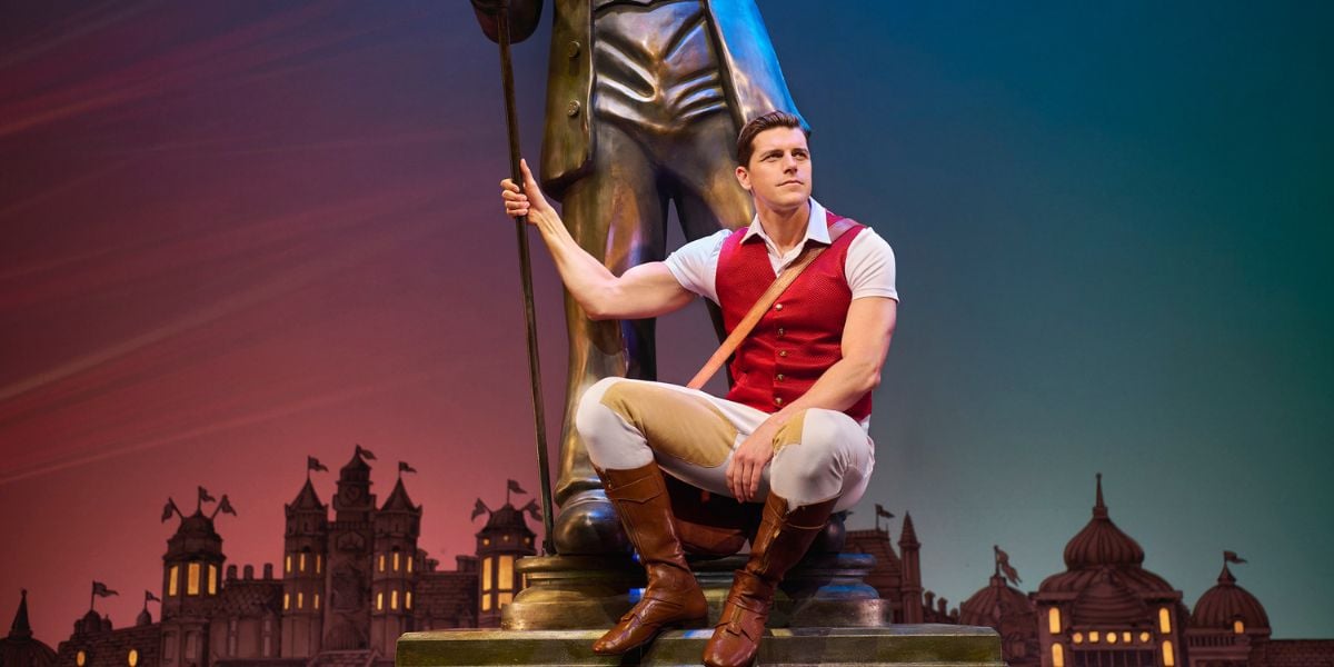 Jordan Litz as Fiyero in Wicked, London.