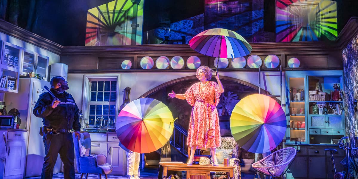 Allegra with Dame Maureen Lipman transfers to the West End