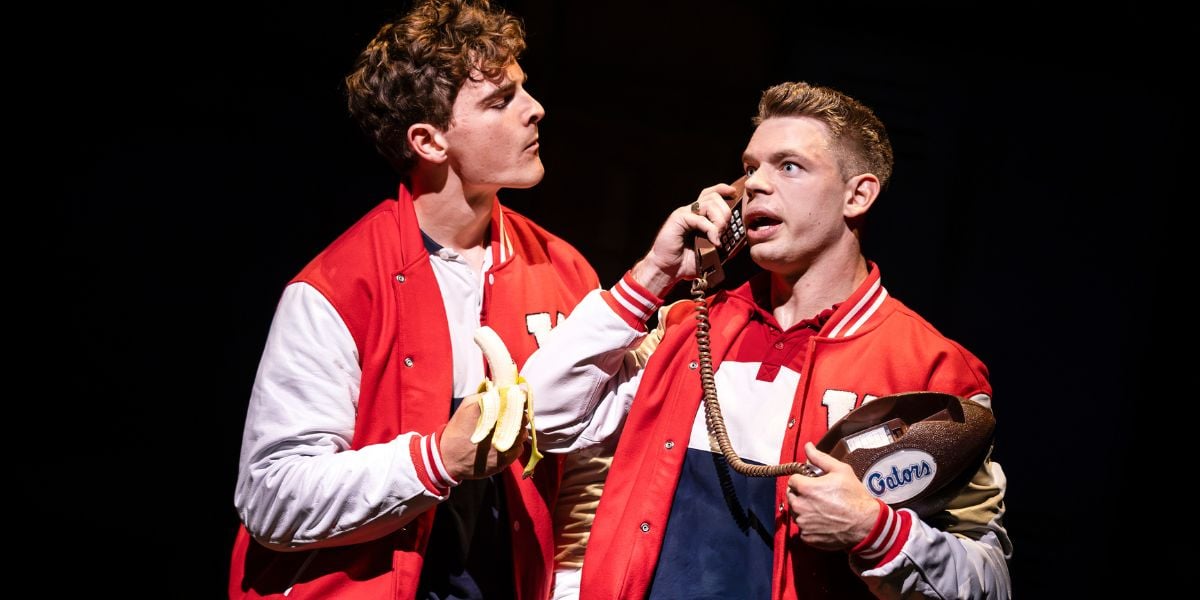 Beau Jackson to the left and Markus Södergren to the right - Heathers The Musical Production Images Photos by Pamela Raith