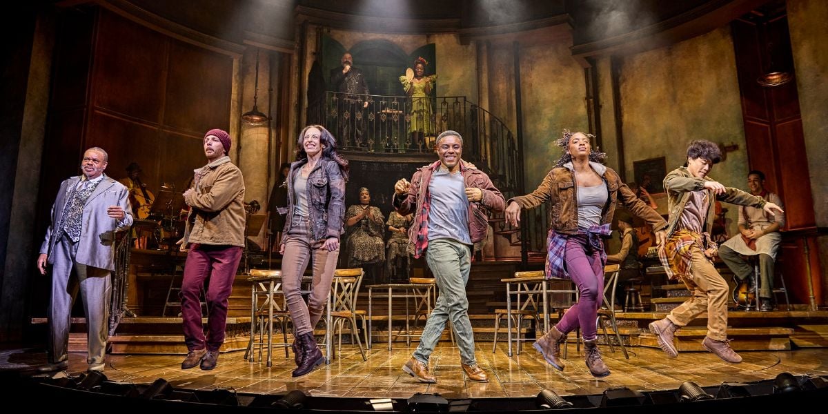 The cast of Hadestown. © Brinkhoff-Moegenburg