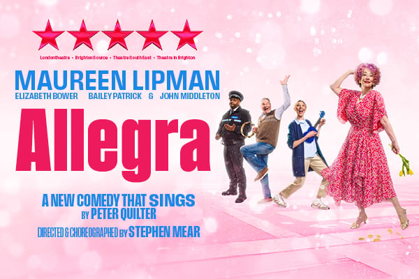 Allegra with Dame Maureen Lipman transfers to the West End