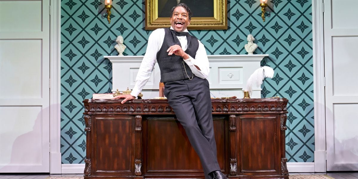 Oh, Mary! production shots with Lolly Adefope