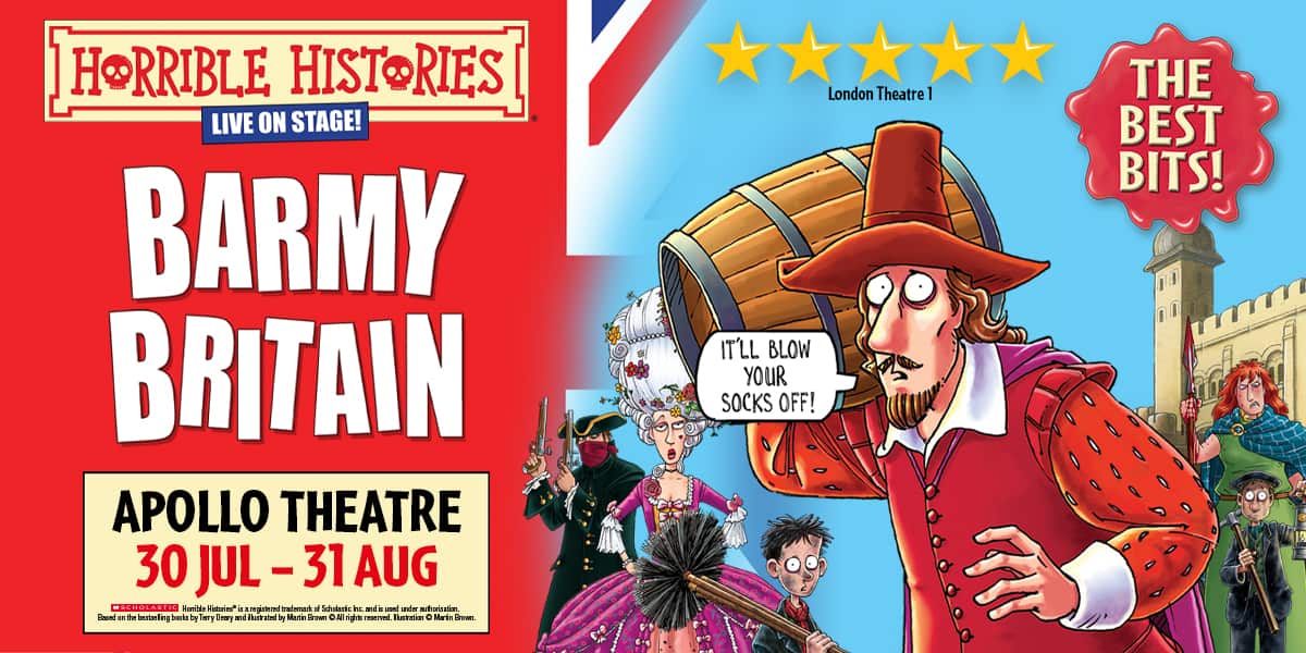 Horrible Histories: Barmy Britain - The Best Bits banner image