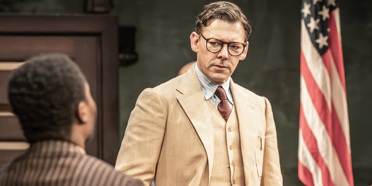 Richard Coyle as Atticus Finch in To Kill A Mockingbird