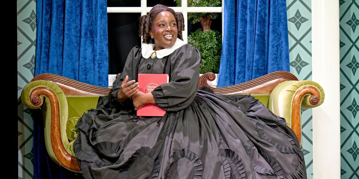 Oh, Mary! production shots with Lolly Adefope