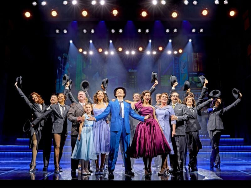 Sinatra The Musical, London. Featuring the entire company. Photography by Birgit and Ralf Brinkhoff.