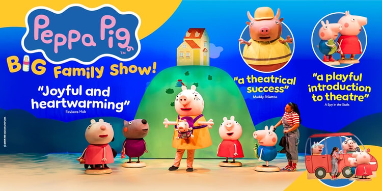 Peppa Pig's Big Family Show! London Tickets