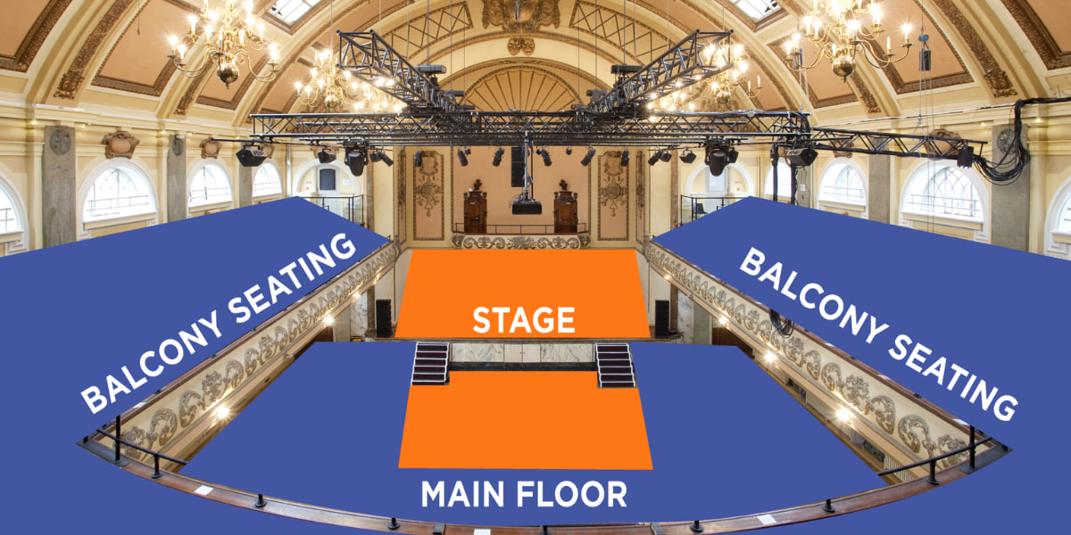 Ceilidh The Musical seating plan