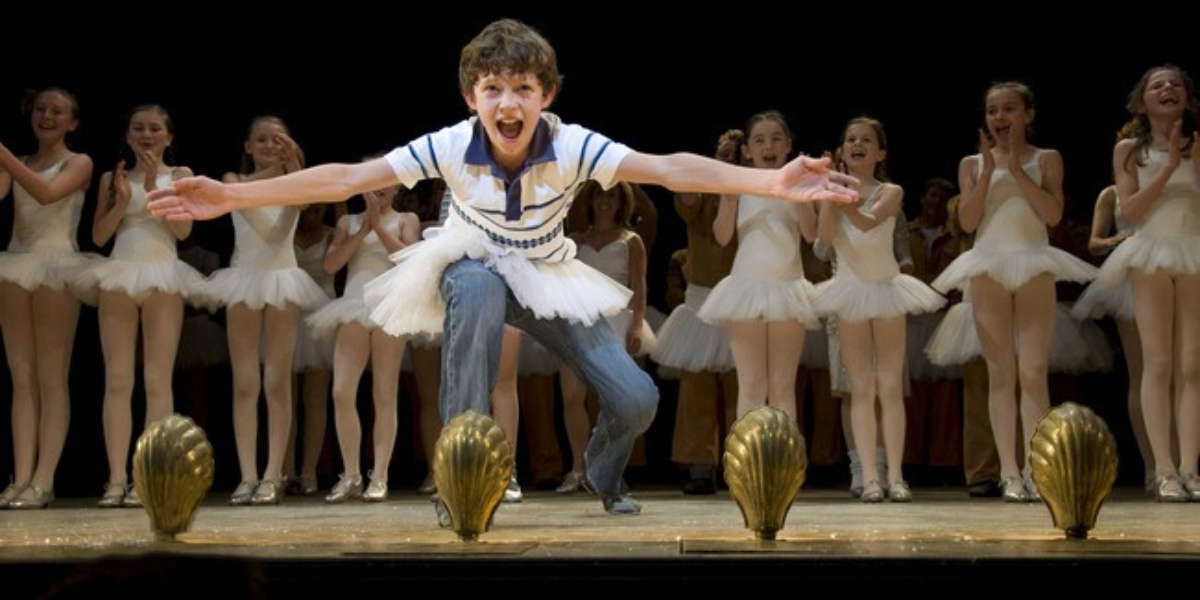 Tom Holland in the 2009 cast of Billy Elliot The Musical in London