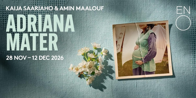 Adriana Mater key artwork – contemporary opera by Kaija Saariaho staged by English National Opera at the London Coliseum in 2026